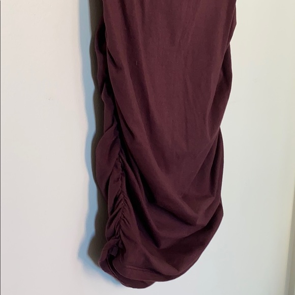 Michael Stars Ruched V-Neck Bodycon Dress - Picture 5 of 5